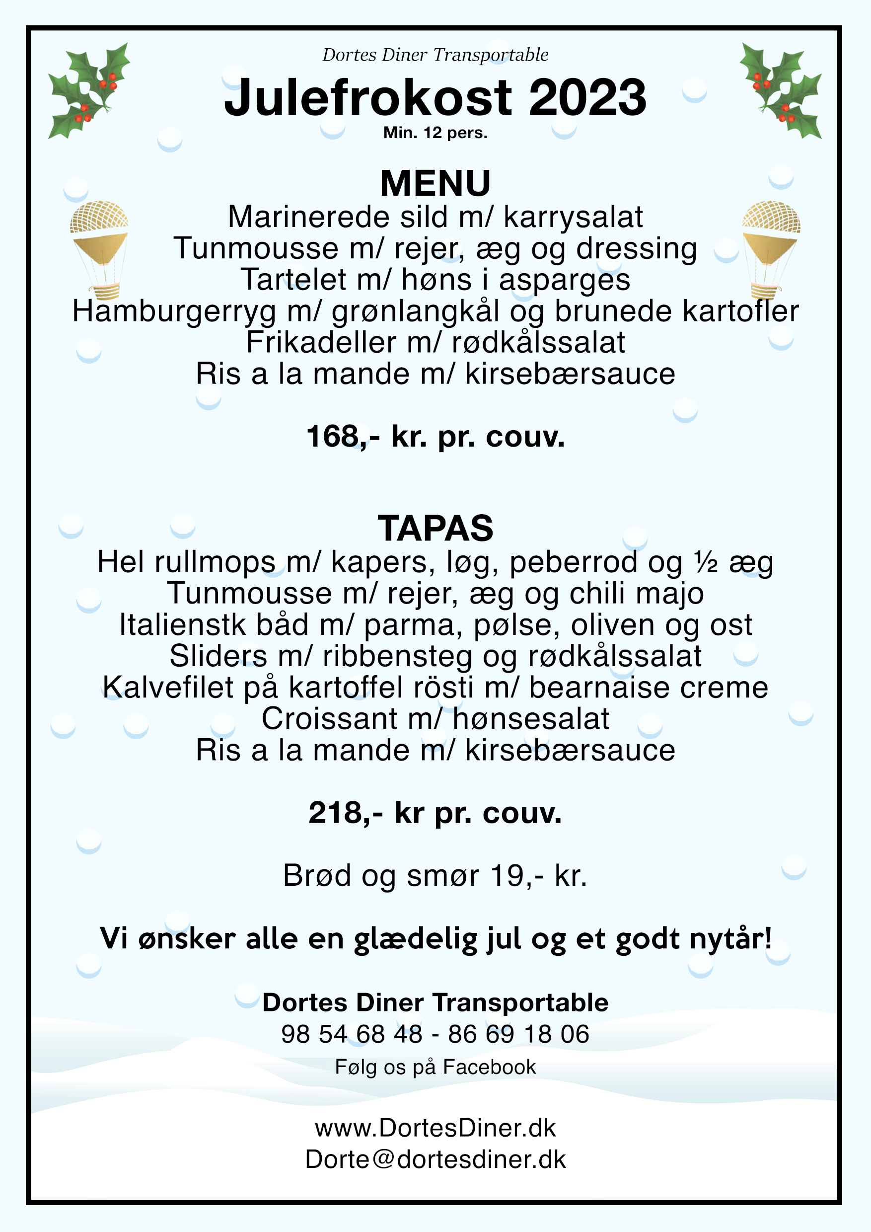 julefrokost 2023